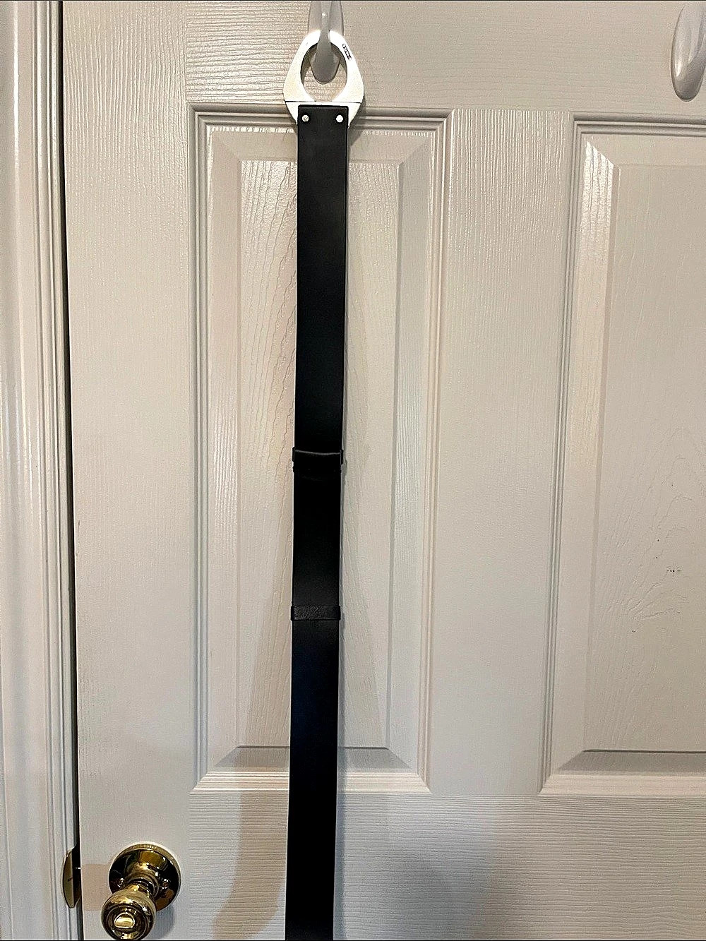 Black Belt with Silver-Tone Buckle